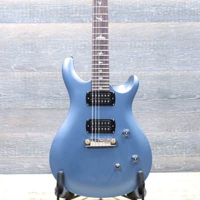 PRS SE CE 24 Standard Stoptail Satin Ice Blue Metallic Electric Guitar w/Bag image 2