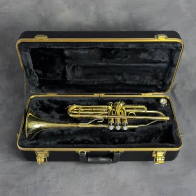 1980s-1990s Bach TR300H2 Bb Trumpet with original Hard Case image 1