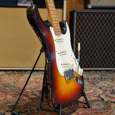 Fender Stratocaster 1958 - 3 Tone Sunburst image 3