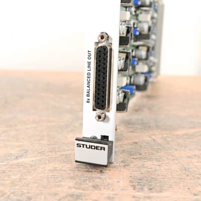 Studer 8-Channel Analog Line Out Card for D21m & D23m Modular I/O System CG01HAT image 3