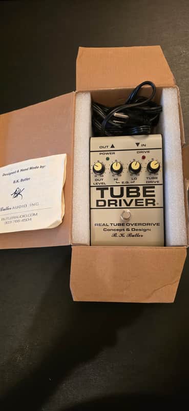 BK Butler 911 Tube Driver Reissue with Bias Knob