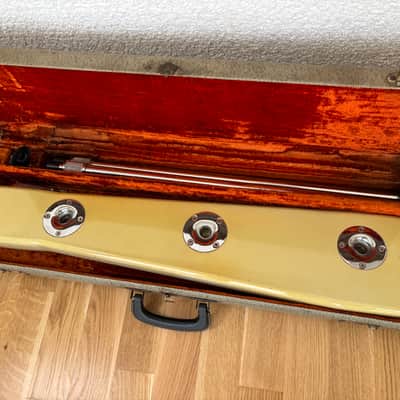 Fender White Deluxe Studio 6 Lap Steel Vintage 1962 USA image 6