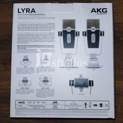 AKG Lyra Ultra- HD Multimode USB Microphone and Tascam TH-300X Headphone Podcasting Bundle...NEW! image 5