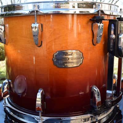 Pearl Session Custom 4 piece all maple drum set kit Excellent! image 4