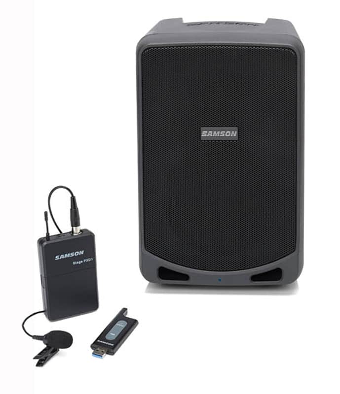 Samson Expedition XP106w with Lavalier Mic Rechargeable Battery-Powered Wireless PA with Lavalier Mic image 1