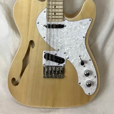 MORTone Semi hollow 10 string electric mandocello / cittern guitar conversion image 1