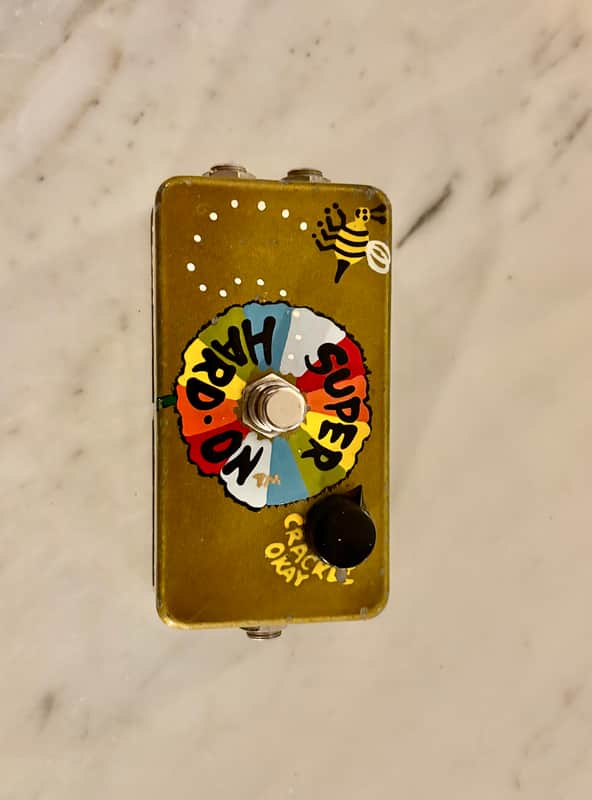 Zvex Super Hard On 2000 - Gold Handpainted image 1