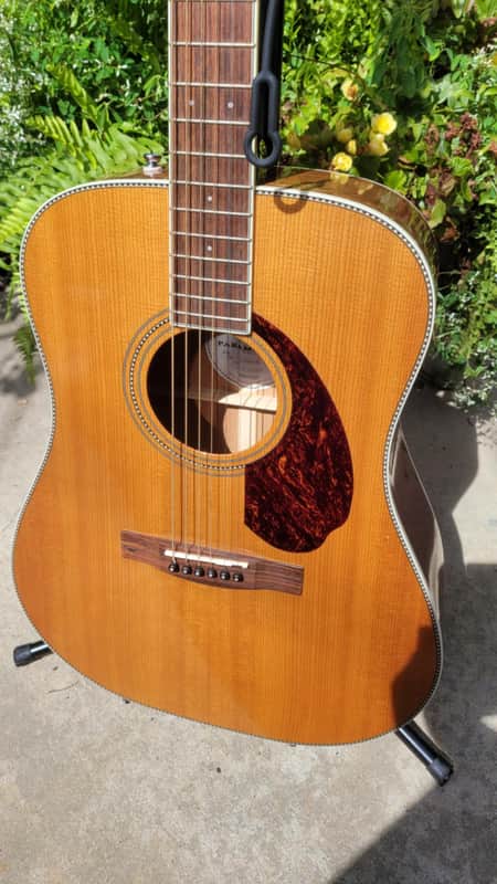 Fender Paramount PM-1 Standard Dreadnought Acoustic-Electric with Case (Natural from January, 2016) image 1