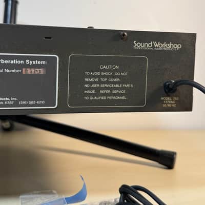Sound workshop - Model 262 - Stereo Spring Reverb - 1981 - Made in USA image 10