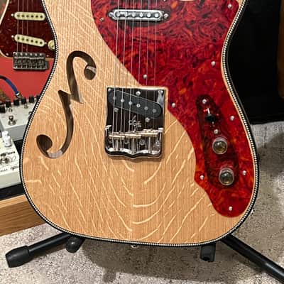 Nathan Bradley Guitars White Oak Telecaster style build 2026 - Satin image 2
