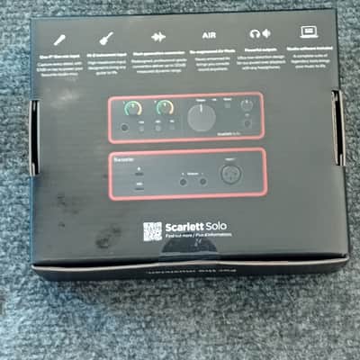 Focusrite Scarlett Solo 4th Gen USB Audio Interface image 2