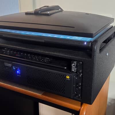 Waves eMotion LV1 Clone with 3x DG-IOX input/outputs  and 2x24" touch control screens image 9