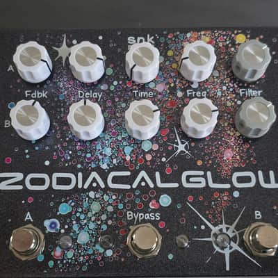 SNK Pedals Zodiacal Glow - Black Sparkle image 1