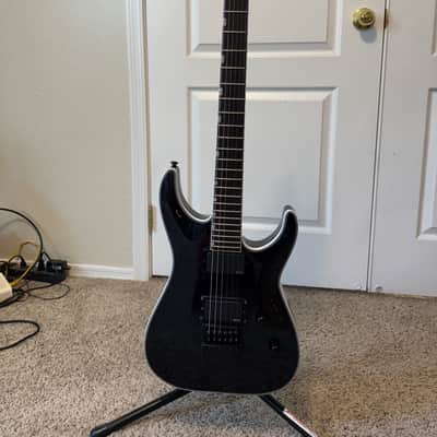 ESP LTD MH-1000 Evertune with Ebony Fretboard 2017 - Present - See Thru Black image 1
