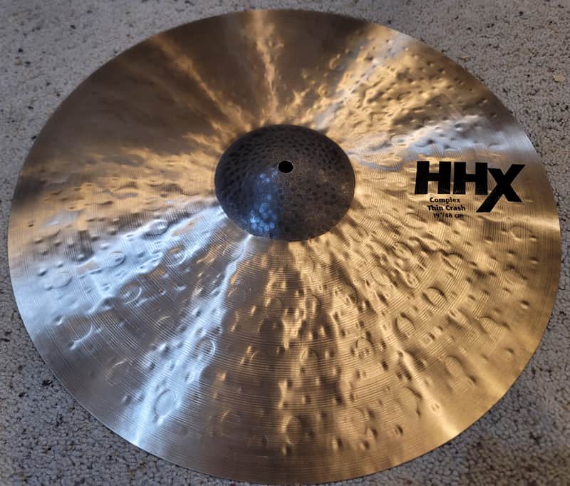 🥁 SABIAN HHX Complex Thin Crash 19" – Unplayed – Hand-Hammered B20 Bronze – Dark, Musical, Expressive image 1