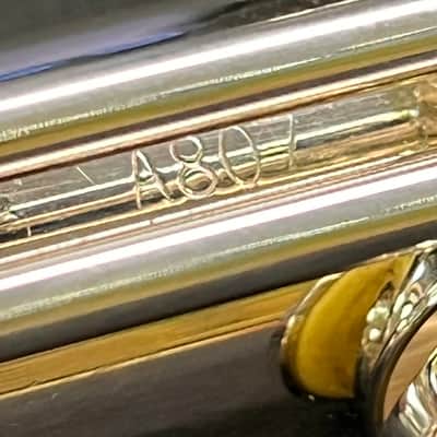 Altus Japan A807 Open-hole C-foot Silver-plated Flute image 3