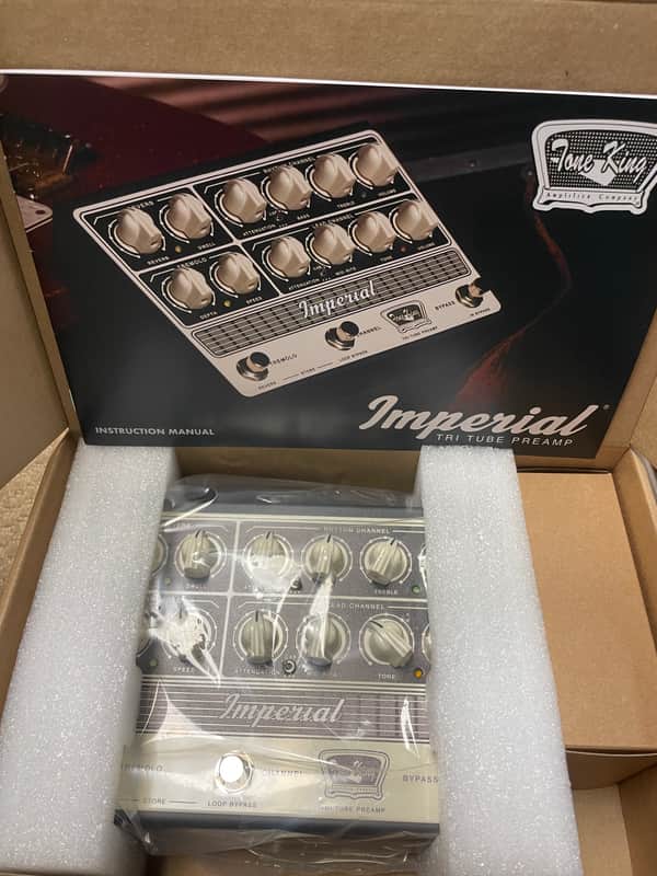 Tone King Imperial Preamp 2025 - Present - Cream / Black image 1