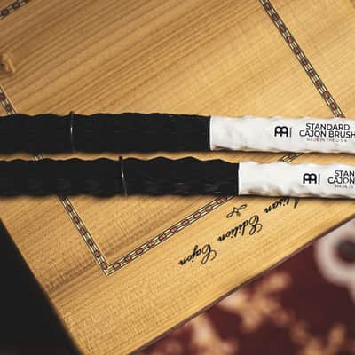 MEINL SB305 Stick & Brush Standard Cajon Brush Besen Drumsticks (Cajon) image 2