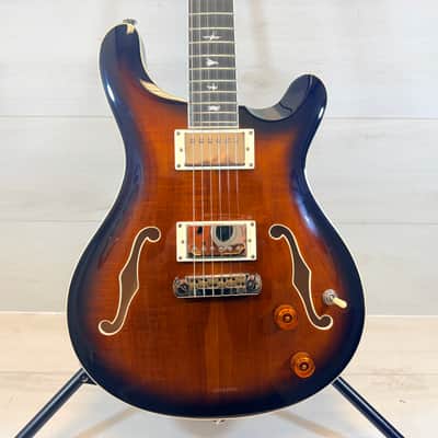 PRS SE Hollowbody II Electric Guitar - Tri-Color Sunburst - Bird Inlays - B-Stock 2024 image 2