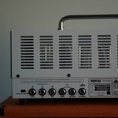 Orange Rocker 15 Terror 2-Channel 15-Watt Guitar Amp Head - White image 3