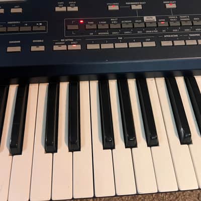 Korg PA800 2006-2011 - Blue and Silver image 9