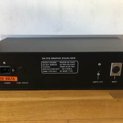 Klark Teknik DN27A graphic equalizer 1976 image 4
