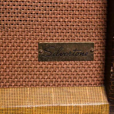Silvertone Model 1336 Tube Amplifier, made by Danelectro (1956), ser. #185-809. image 15