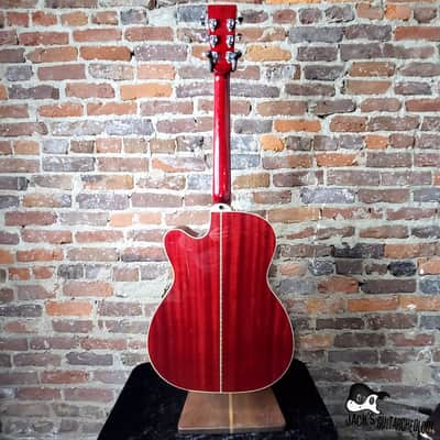 Zager ZAD-50CE OM Acoustic Electric Guitar w/ Upgraded 2020 Fishman & HSC (2013 - Natural Finish) image 16