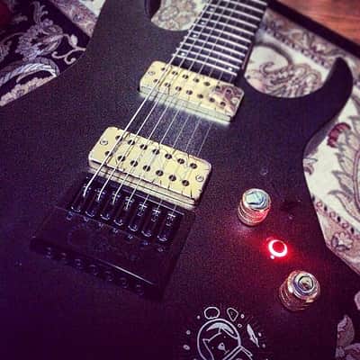 Guitar Kill Switch, Black Stealth (RED) LED, Premium Guitar-Killswitch by IRON AGE image 9