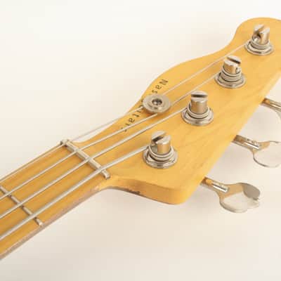 Nash Bass PB-52 Butterscotch Blonde Lollar Pickup Left Handed GRT-610 image 6