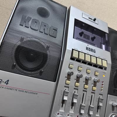 KORG  CR-4  4-Track Cassette Recorder serviced image 2