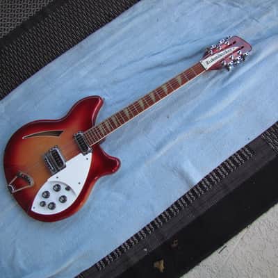 1999 Rickenbacker 360/12 FG Super Clean Fireglo Rickenbacker 360/12 With Original Hardshell Case image 2