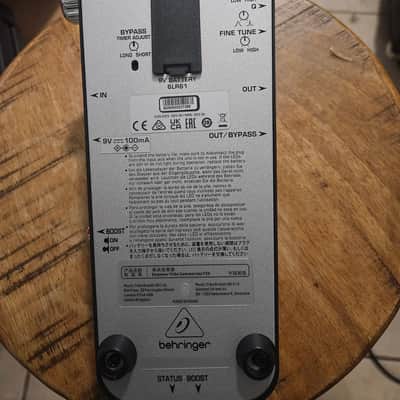 Behringer HB01 Hell Babe Wah Pedal 2010s - Black image 4