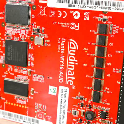 Audinate Dante-MY16-AUD 16-Channel Dante Network I/O Card CG01536 image 8