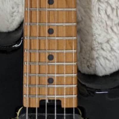 EVH  5150® Series Deluxe, Baked Maple neck, Black Electric Guitar - Mexico Made image 8