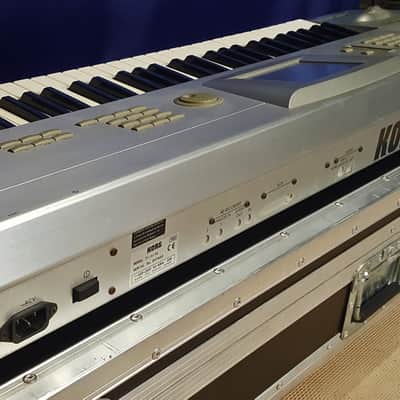 Korg Trinity 61 key polyphonic workstation 1990's - Silver/Grey image 7