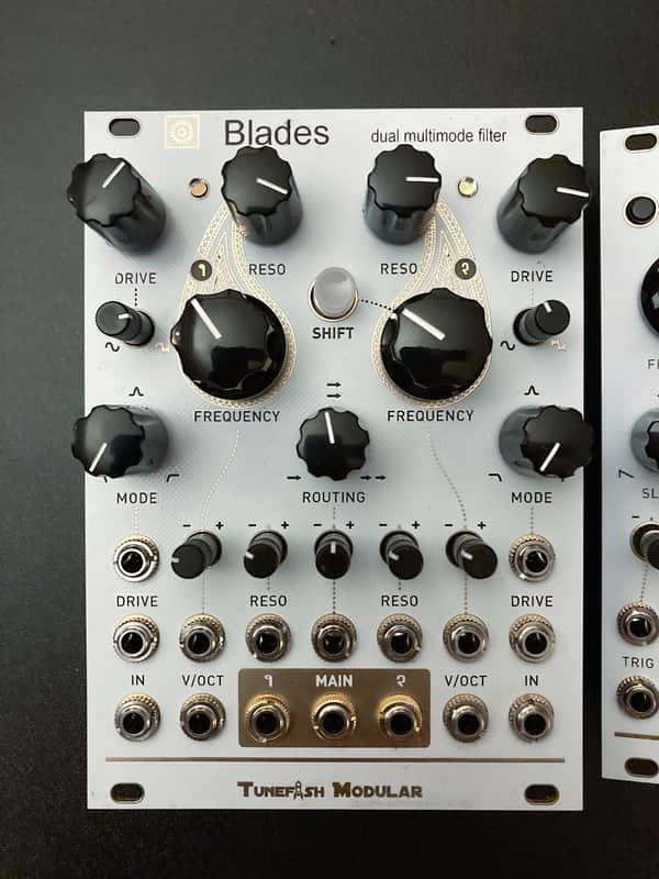 Mutable Instruments Blades Dual Multimode Filter 2020 - Present - Silver - Made by Tunefish image 1