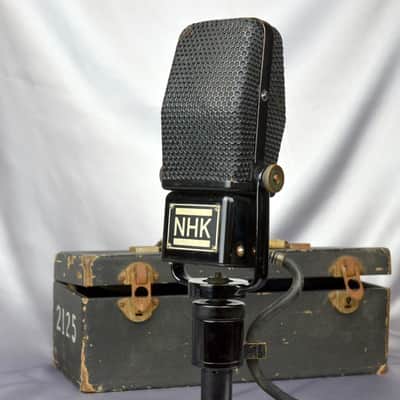 Toshiba Type A Vintage Bidirectional Ribbon Microphone Used In NHK RCA 44A Clone image 1