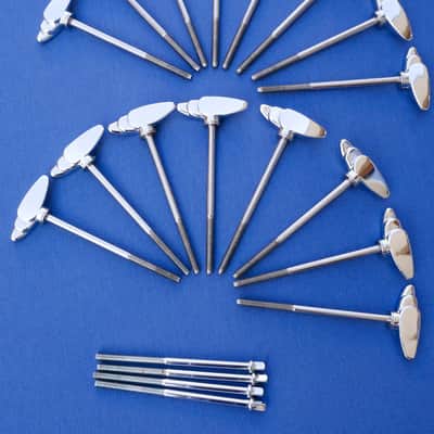 Yamaha Maple Birch Oak Beech Custom Tension Rods T-Rods Short Pack Of 20 - part nr U0043600 EXC image 5