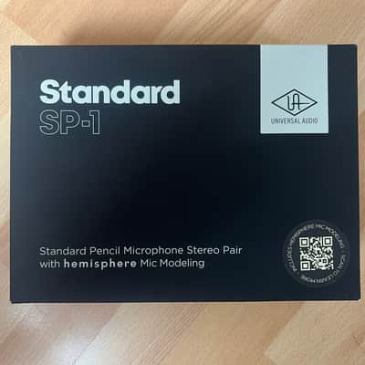 Universal Audio Standard SP-1 Small Diaphragm Cardioid Condenser Microphone (Pair) 2022 - Present - Nickel image 3