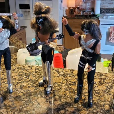 KISS Mego 12" Original vintage Dolls 1977 image 1