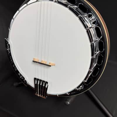 Gold Tone Mastertone™ OB-150 Orange Blossom 5-String Banjo Vintage Brown w/ Case image 4
