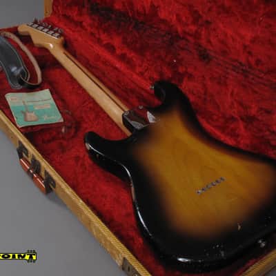 Fender Stratocaster 1956 Hardtail 2-tone Sunburst image 17