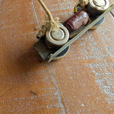 Fender Jazzmaster Roller Control Assembly Pre CBS Original 1959 Wired Tested image 8