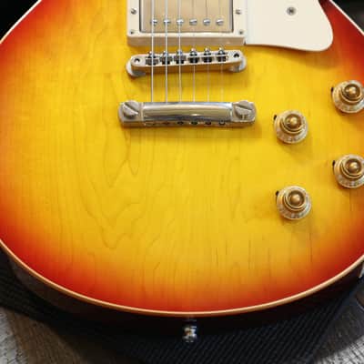 2005 Gibson Custom Shop Les Paul '58 Reissue Electric Guitar Cherry Sunburst + COA OHSC image 6