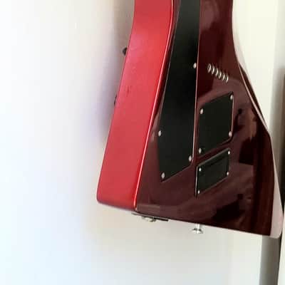 Rare Epiphone Explorer FX Red Built-in Effects Distortion (like Slasher) image 12