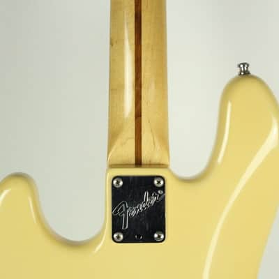 1984 Vintage Fender JAZZ BASS Alder Olympic White Dan Smith Era E3 Series +OHSC USA 1980s image 7