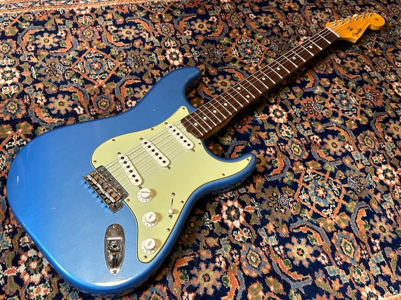 Fender Custom Shop '60 Journeyman Relic Stratocaster 2023 Lake Placid Blue image 1