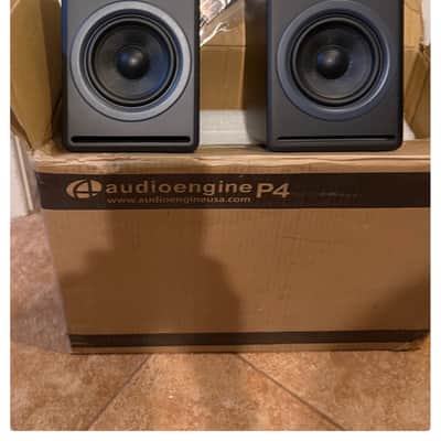 Audioengine P4 Passive Bookshelf / Studio Monitors -Open Box / Mint! image 5