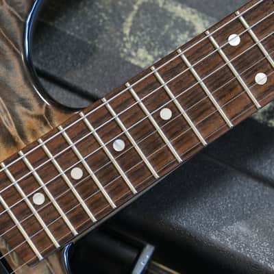 2013 Chris Campbell Custom Shop Super Strat Owned & Played by Fish Electric Guitar Grey Quilt + OHSC image 8